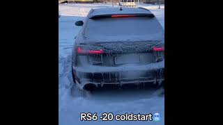 AUDI RS6 20 COLD START [upl. by Seale778]