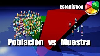 Población y Muestra  Ejemplos y Ejercicios Resueltos [upl. by Etnad]