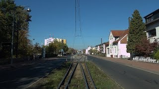 ÜSTRA Führerstandsmitfahrt TW 6000  Linie 2 Rethen  Alte Heide  Ein goldener Herbsttag [upl. by Leicam]