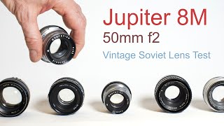 Jupiter 8M 50mm f2  Vintage Soviet Lens Test  Retrotech [upl. by Halilak]