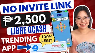 NO INVITE LINK FREE ₱2500 GCASH PAYOUT DAILY  1 TRENDING APP  EASY TO PLAY  NO PUHUNAN [upl. by Yhtur]