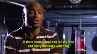 UFC 117 Anderson Silva Prefight Interview [upl. by Hennahane]