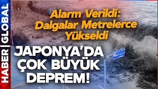 Japonya Yeni Yıla Büyük Depremle Uyandı Ülkede Alarm Verildi Büyük Tehlike Var [upl. by Horatius]