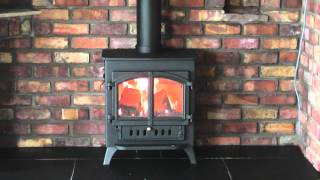 Woodwarm Enigma 8kw multi fuel stove [upl. by Ballinger]