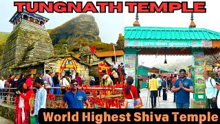 Tungnath Temple Chopta Uttarakhand  World Highest Shiva Temple  Uttarakhand Trip [upl. by Tollman]