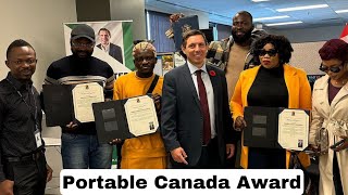 Portable Surprise Verydarkman as he Receive Honor Award from Mayor of Canada and Canadian Government [upl. by Tehcac]