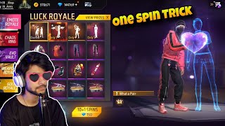 emote royal  free fire new event  luck royal [upl. by Alves]