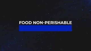 2 Food Non Perishable VO [upl. by Atekahs]