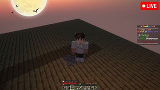 🔴 I Am Alone In Survived 100 Days On ONE BLOCK Minecraft Series 3  JerrY Is Live [upl. by Jakob330]