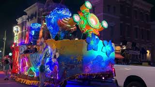 Mardi Gras Parade  First Night  2024  Universal Studios Orlando [upl. by Inaboy]