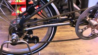 Brompton  Sram Automatix Test 自動雙速內變花鼓 改裝測試。 [upl. by Elletnuahc]