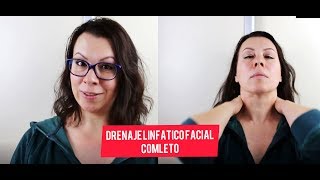 MASAJE FACIAL ANTIENVEJECIMIENTO Y DRENAJE [upl. by Ayomat]