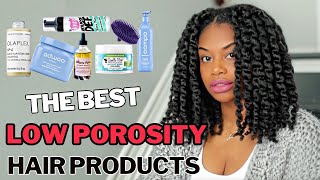 The Best Natural Hair Products for Low Porosity and High Porosity Hair [upl. by Yevi]