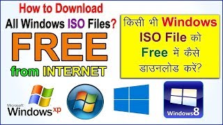 How to download latest Window XP 7810 ISO file for free From Microsoft in  Hindi [upl. by Dlarrej]