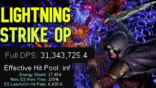 Lightning Strike Trickster Guide  The BEST Build Ive Played In 5 Leagues GIGATANK GIGADPS PoE 325 [upl. by Oiramel566]