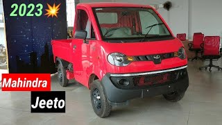 Mahindra Jeeto S6 16 Diesel💥  BS6 Phase 2 2023 Model  Full Detailed Review In Hindi [upl. by Atcele]