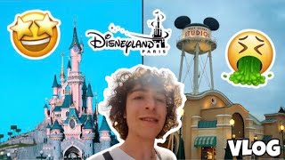 American Reacts to International Disney Park  First Ever Visit to DISNEYLAND PARIS  VLOG 82124 [upl. by Enneira]