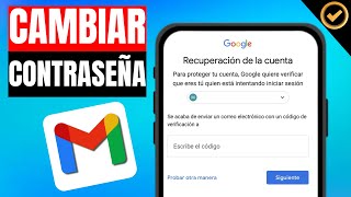 Como CAMBIAR MI CONTRASEÑA de GMAIL  Paso a Paso [upl. by Kolb]