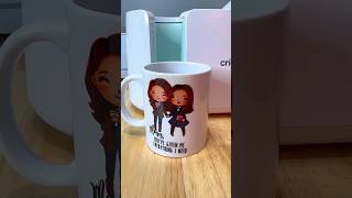 Make a sublimation coffee mug in the Cricut mug press cricutmugpress sublimation coffeemug [upl. by Aicilihp]