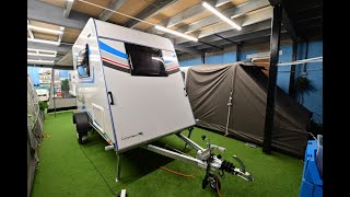 2024 Campmaster Duo new model review Andy Jenkinson small but neat tourer [upl. by Asile]