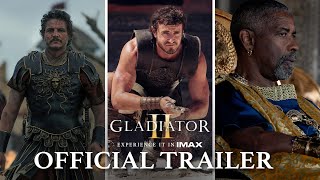 Gladiator II  Official Trailer  IPIC Theaters [upl. by Alyose]