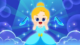 Cinderella 👠💎👸🏻  Nursery Rhymes  Princess Song  Kids Songs  Lotty Friends [upl. by Htennaj]