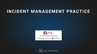 ITIL® 4 Foundation Exam Preparation Training  Incident Management Practice eLearning [upl. by Neumeyer]