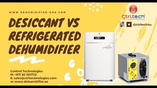 Desiccant vs Refrigerant dehumidifier  Difference between adsorption amp condensation dehumidifier [upl. by Hilde]