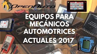 EQUIPOS Y HERRAMIENTAS QUE NECESITA UN MECÁNICO AUTOMOTRIZ 2017 [upl. by Atikahs]