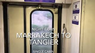 Sleeper train Marrakech to Tangier [upl. by Einnalem]