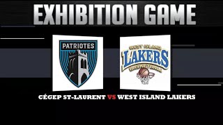 Cegep StLaurent D2 vs West Island Lakers [upl. by Odnomor]