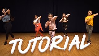 Ariana Grande  7 Rings Dance Tutorial  Easy Kids Choreography  MihranTV [upl. by Lynett]