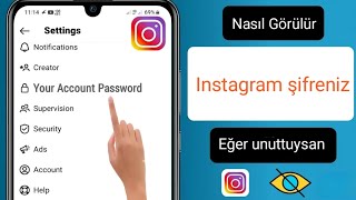 Instagram Şifrenizi Unuttuysanız Nasıl Görebilirsiniz Güncelleme Ayarı 2024 [upl. by Schargel672]