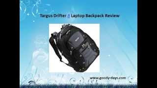 Targus Drifter II Laptop Backpack Review [upl. by Eversole]