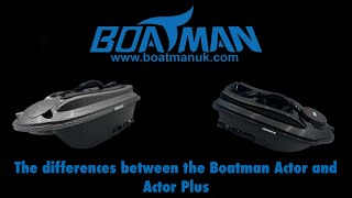 The differences between the Boatman Actor and Actor Plus [upl. by Arahahs812]