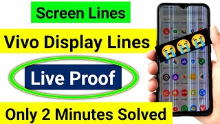 😱vivo phone ki screen par line kaise hataye  vivo display line problem solution  vivo screen lines [upl. by Marsh46]