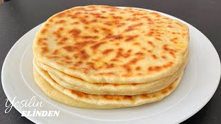 10 DAKİKADA 🔊İSTER KAHVALTIDA🔝İSTER ÇAY SAATİNDE🔝Peynirli Çörek Bazlama Tarifi [upl. by Pattison]