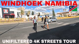 Exploring WINDHOEK 🇳🇦 NAMIBIAs Capital City 5K RAW FOOTAGE namibiatravel africantraveller [upl. by Kirre]