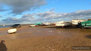 Brancaster harbour 🤔😁travel vanlife solo Harbourseaside [upl. by Azarcon]