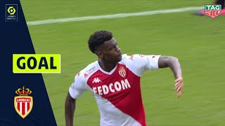 Goal Benoît BADIASHILE 55  AS Monaco  Stade de Reims 22 ASMREIMS  202021 [upl. by Dodi]