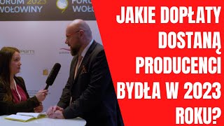 Jacek Zarzecki dopłaty i dofinansowania dla hodowców bydła mięsnego w 2023 r [upl. by Acinyt629]