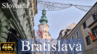 Exploring Bratislava Slovakia I 4K I Part 2 [upl. by Okiek]