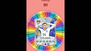 I Respun COLE PALMER FC 25 Card at CHELSEA FC fifa spinner soccer football [upl. by Yendahc678]