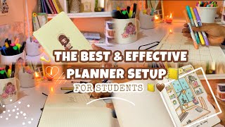 📒🤎Student Planner Setup for New Academic Year🎒🌷 Functional amp Beginner Friendly June Planner Setup💫 [upl. by Amsirahc535]