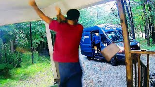 Angry Customer Throws Package at Delivery Driver [upl. by Jane]