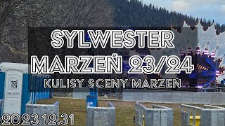 🔴Zakopane SYLWESTER MARZEŃ 2023 zwiedzamy scenę tuż przed rozpoczęciem imprezy 20231231 AMSR [upl. by Anthia]