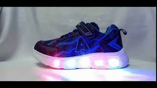 Addnice zapatillas running modelo Luca con luces [upl. by Idnam]