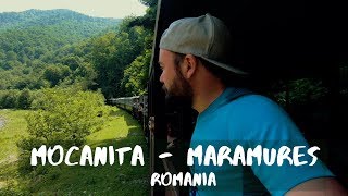 Mocanita  The steam train  Viseul de sus  MARAMURES  ROMANIA [upl. by Anida364]