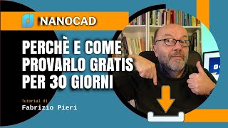 Come provare gratis nanoCAD per 30 giorni [upl. by Gaston]