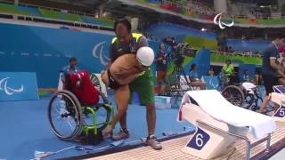 Swimming  Mens 50m Breaststroke  SB2 Heat 2  Rio 2016 Paralympic Games [upl. by Udele805]